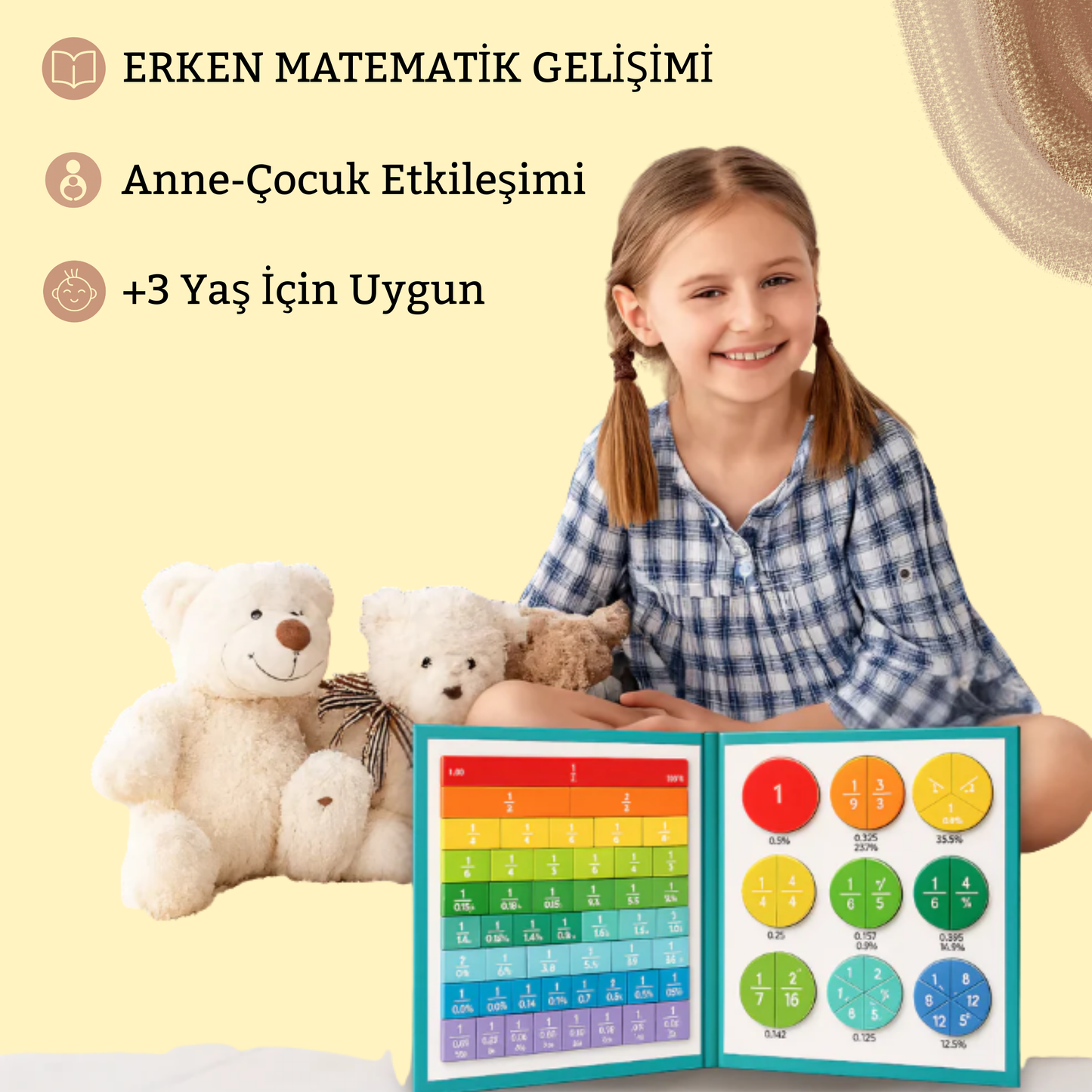 Mıknatıslı Kesir Oyunu